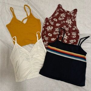 Cropped cami bundle